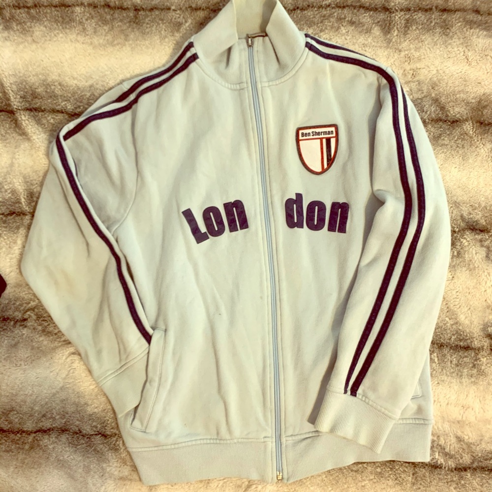 One of a kind Ben Sherman jacket London zip up